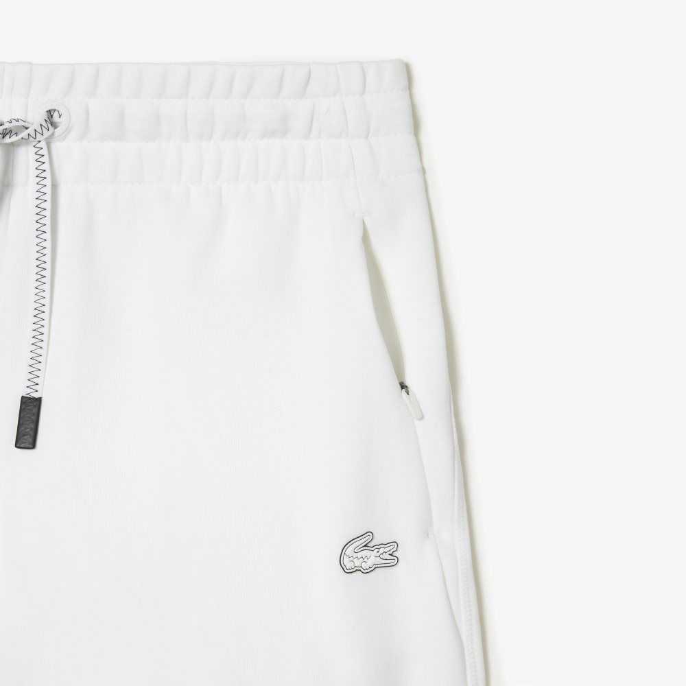 Lacoste Plain Shorts White | ZGH-803597