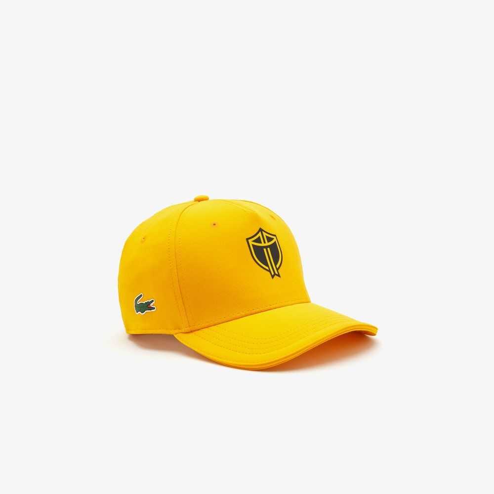 Lacoste Presidents Cup SPORT Stretch Taffeta Cap Orange | HUJ-104938