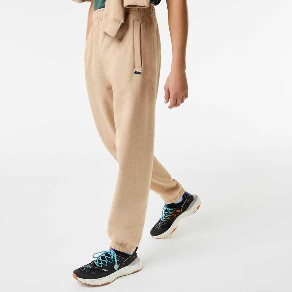 Lacoste Print Trackpants Beige | TSI-317908