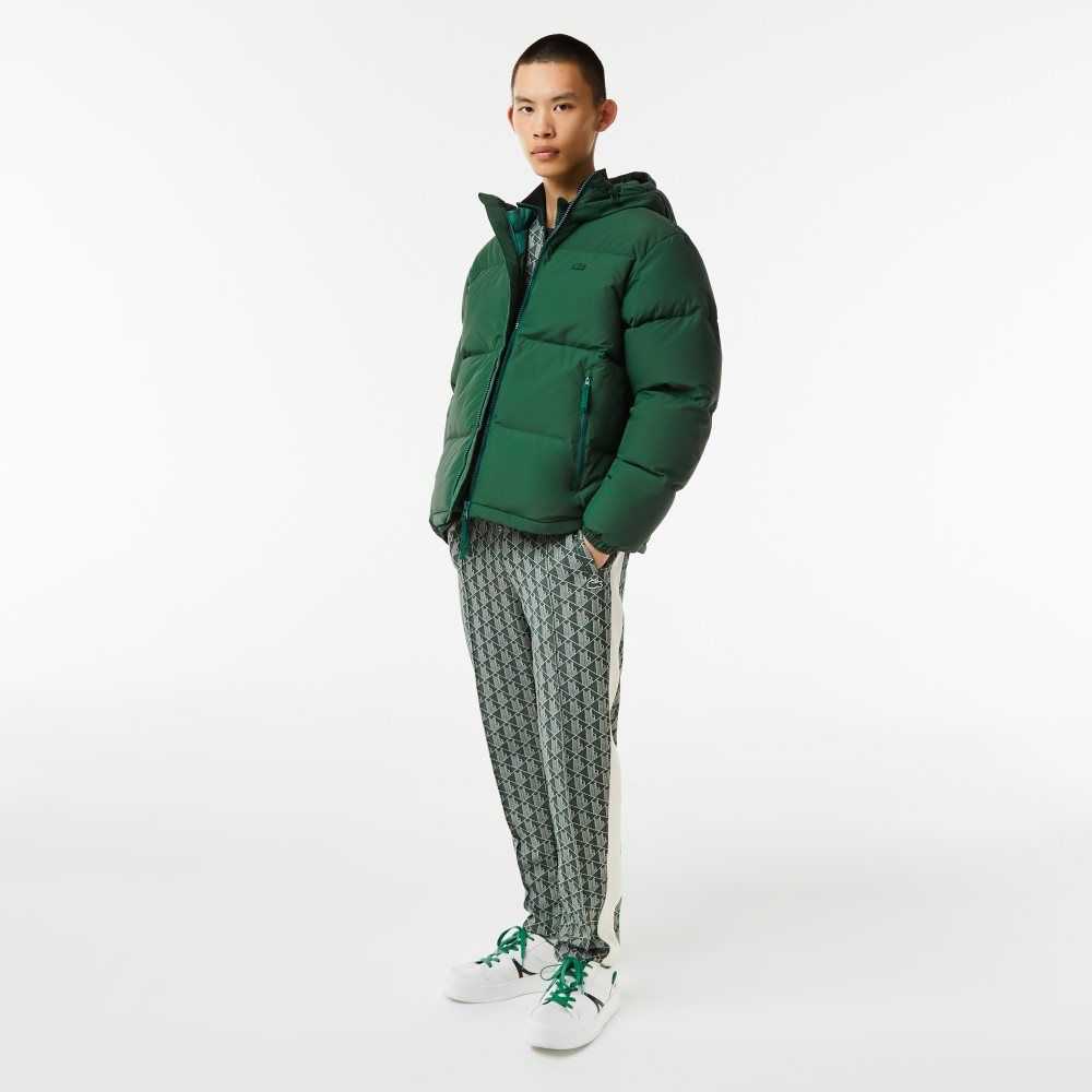 Lacoste Quilted Water-Repellent Jacket Green | YQP-675983