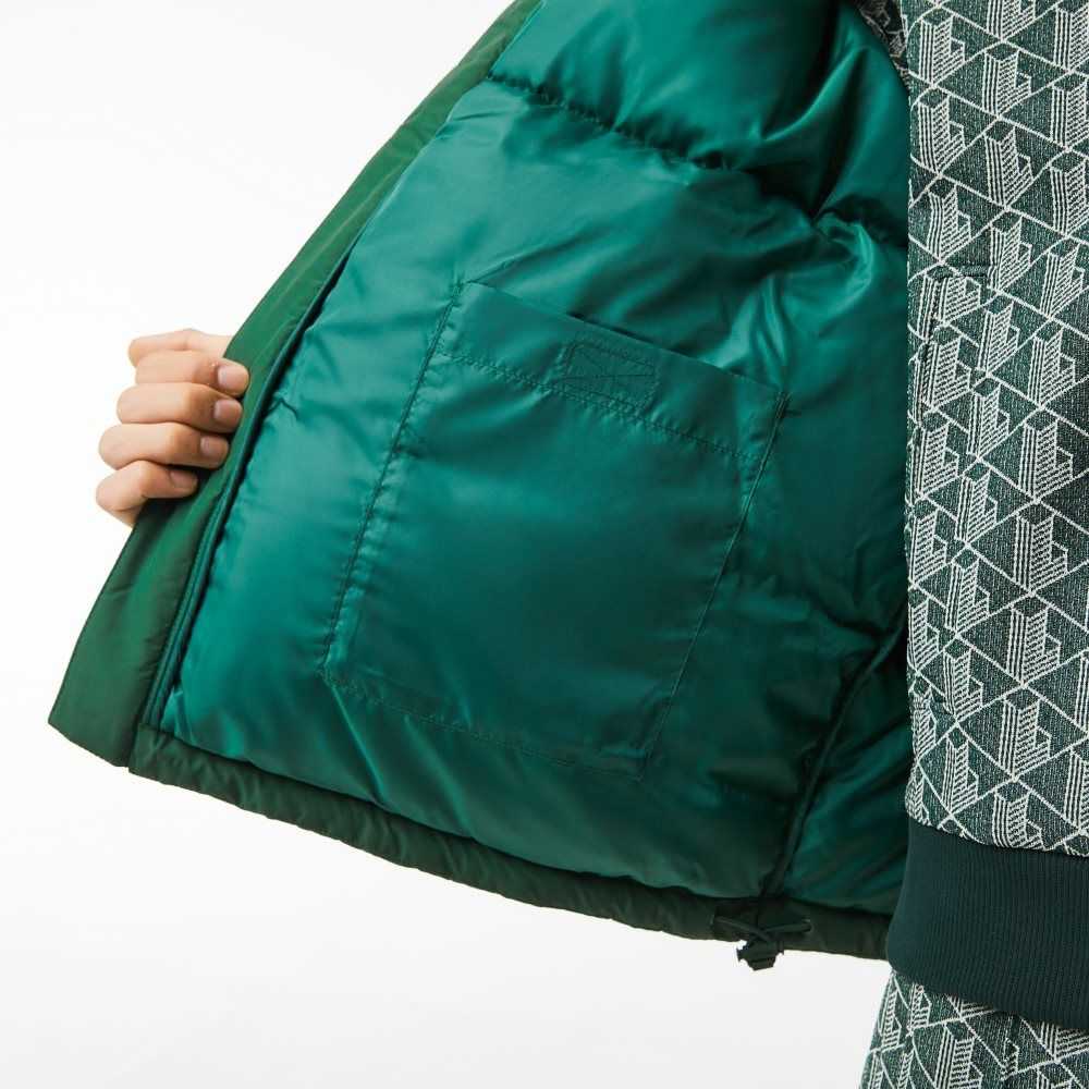 Lacoste Quilted Water-Repellent Jacket Green | YQP-675983