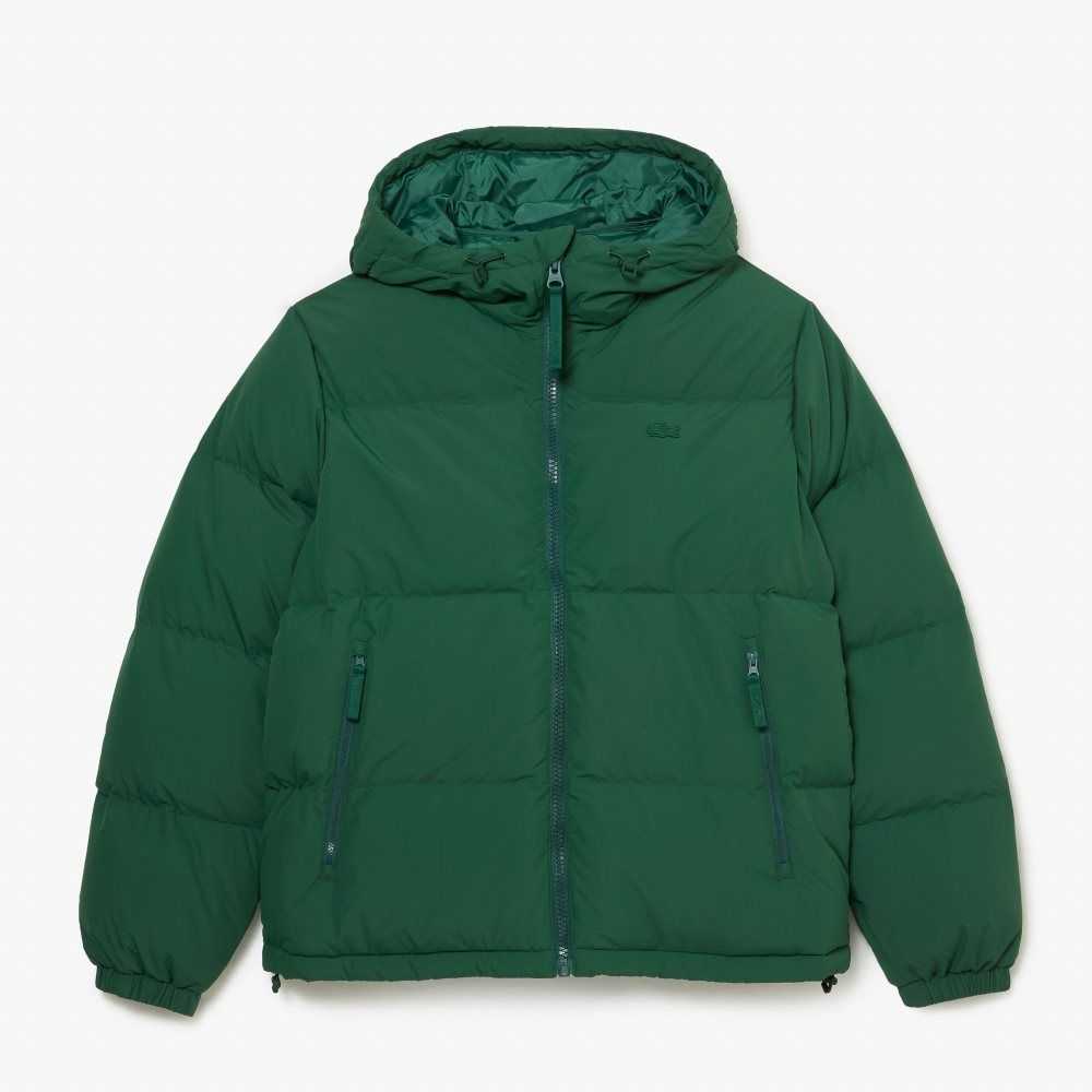 Lacoste Quilted Water-Repellent Jacket Green | YQP-675983