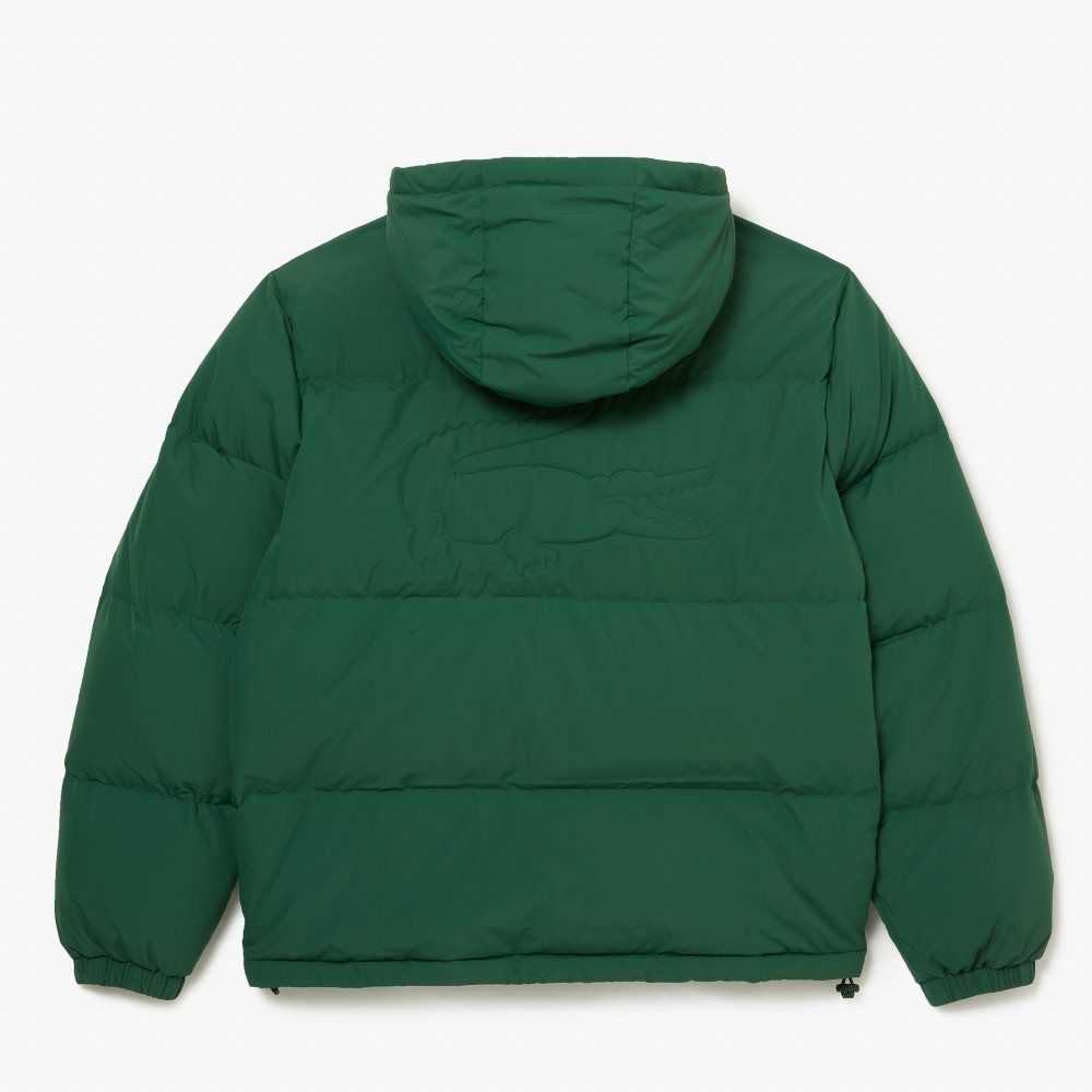 Lacoste Quilted Water-Repellent Jacket Green | YQP-675983