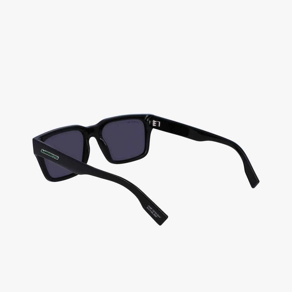 Lacoste Rectangle Active Sunglasses Matt Black | GQK-036198