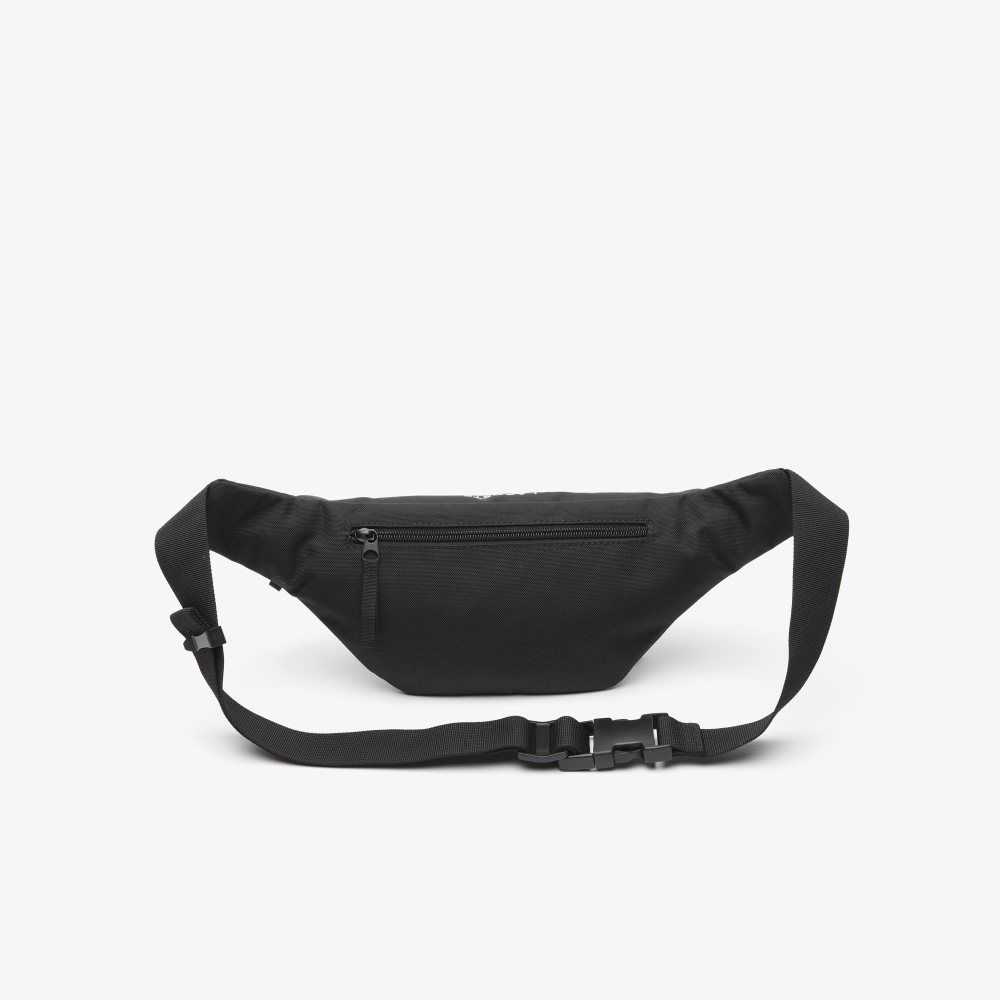 Lacoste Recycled Fiber Belt Bag Black | WCJ-321769