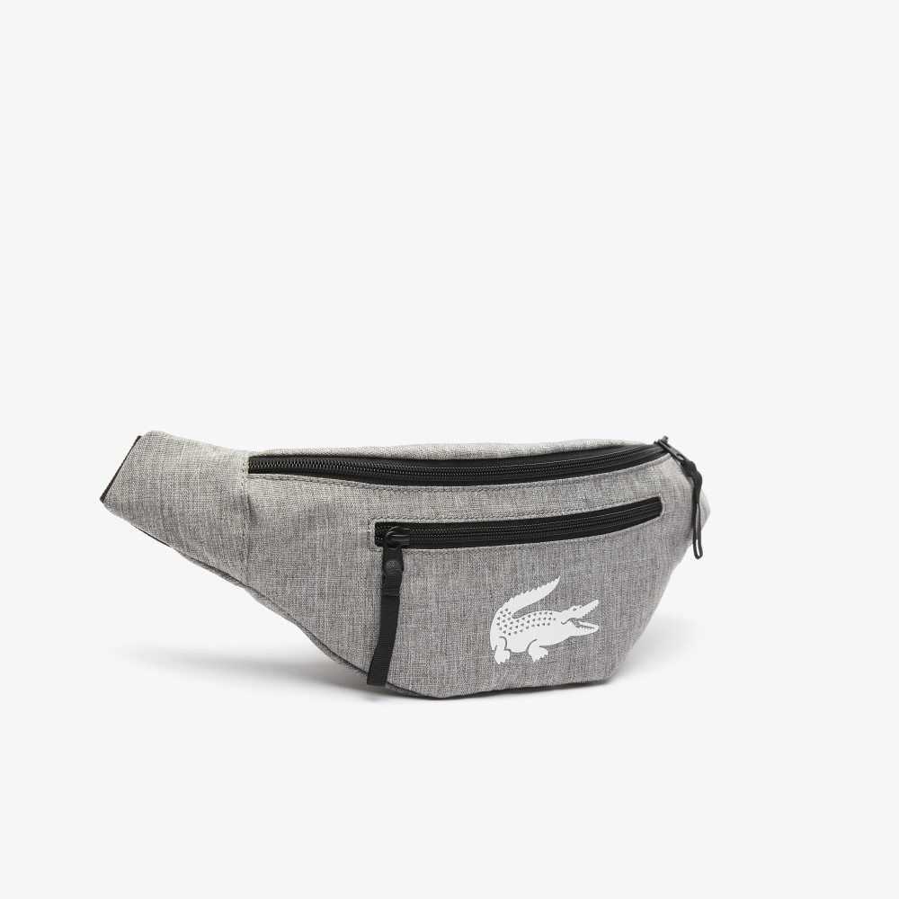 Lacoste Recycled Fiber Belt Bag Gris Chine | BUN-608719