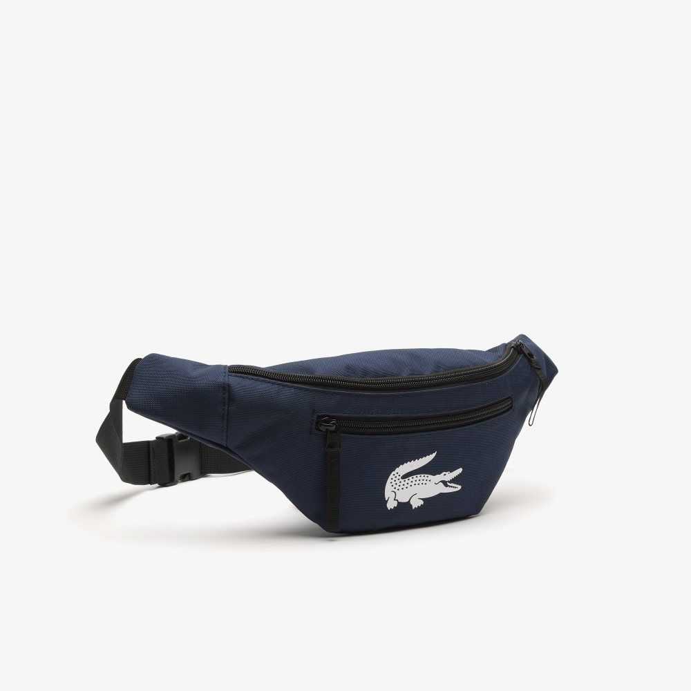 Lacoste Recycled Fiber Belt Bag Peacoat | NSY-903647