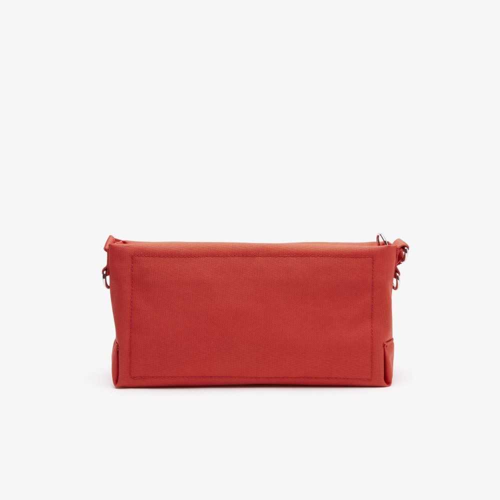 Lacoste Recycled Fiber Zipped Bag Pasteque | XDU-514097