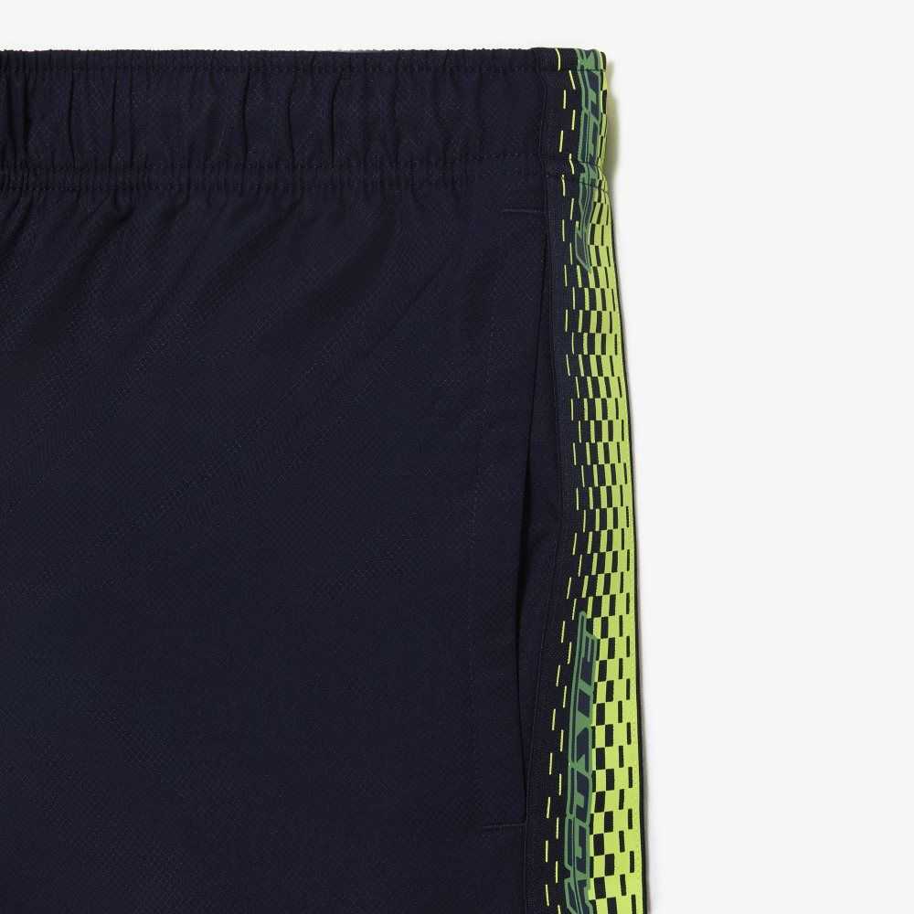 Lacoste Recycled Polyester Tennis Shorts Navy Blue | UPX-637429