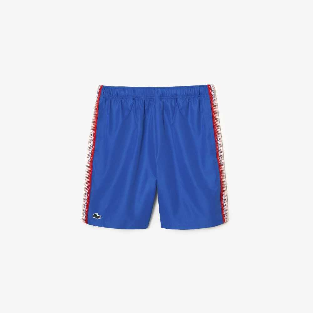 Lacoste Recycled Polyester Tennis Shorts Blue | VTI-587462