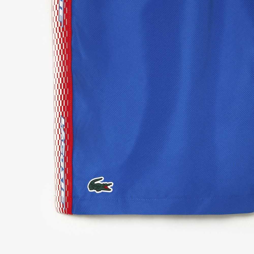 Lacoste Recycled Polyester Tennis Shorts Blue | VTI-587462