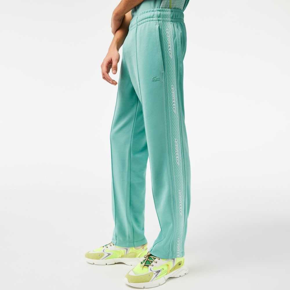 Lacoste Regular Fit Pique Track Pants Mint | BMY-850249