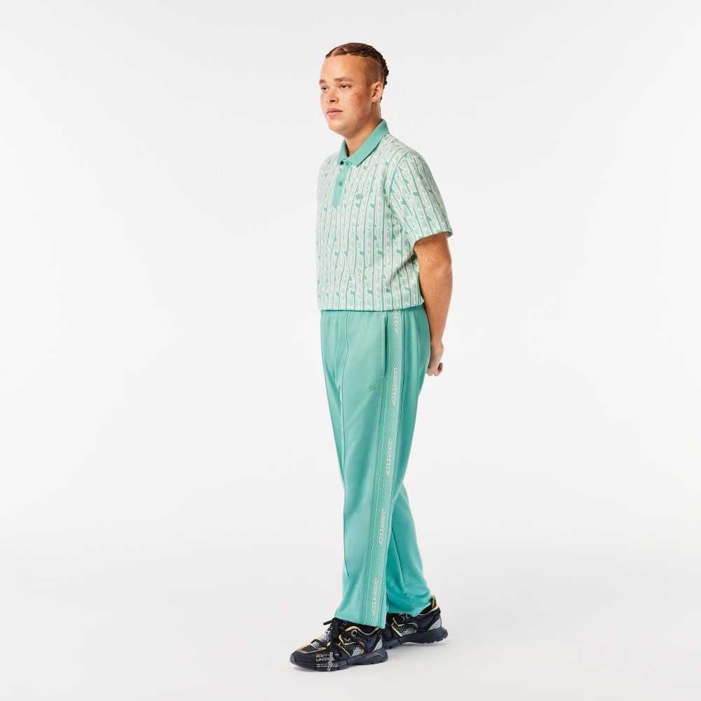 Lacoste Regular Fit Pique Track Pants Mint | BMY-850249