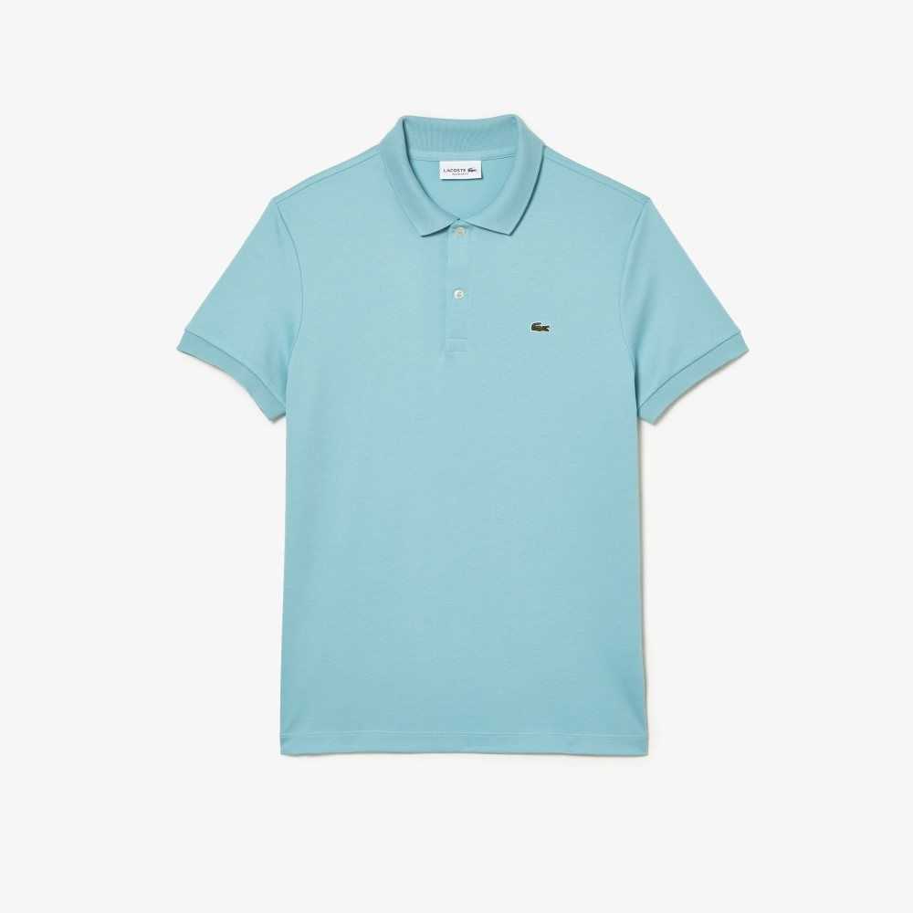 Lacoste Regular Fit Ultra Soft Cotton Jersey Polo Mint | ULC-394672