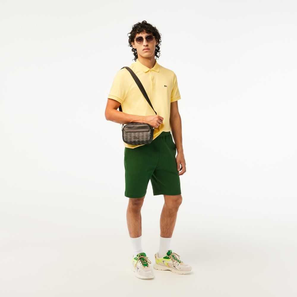 Lacoste Regular Fit Ultra Soft Cotton Jersey Polo Yellow | VQY-196250