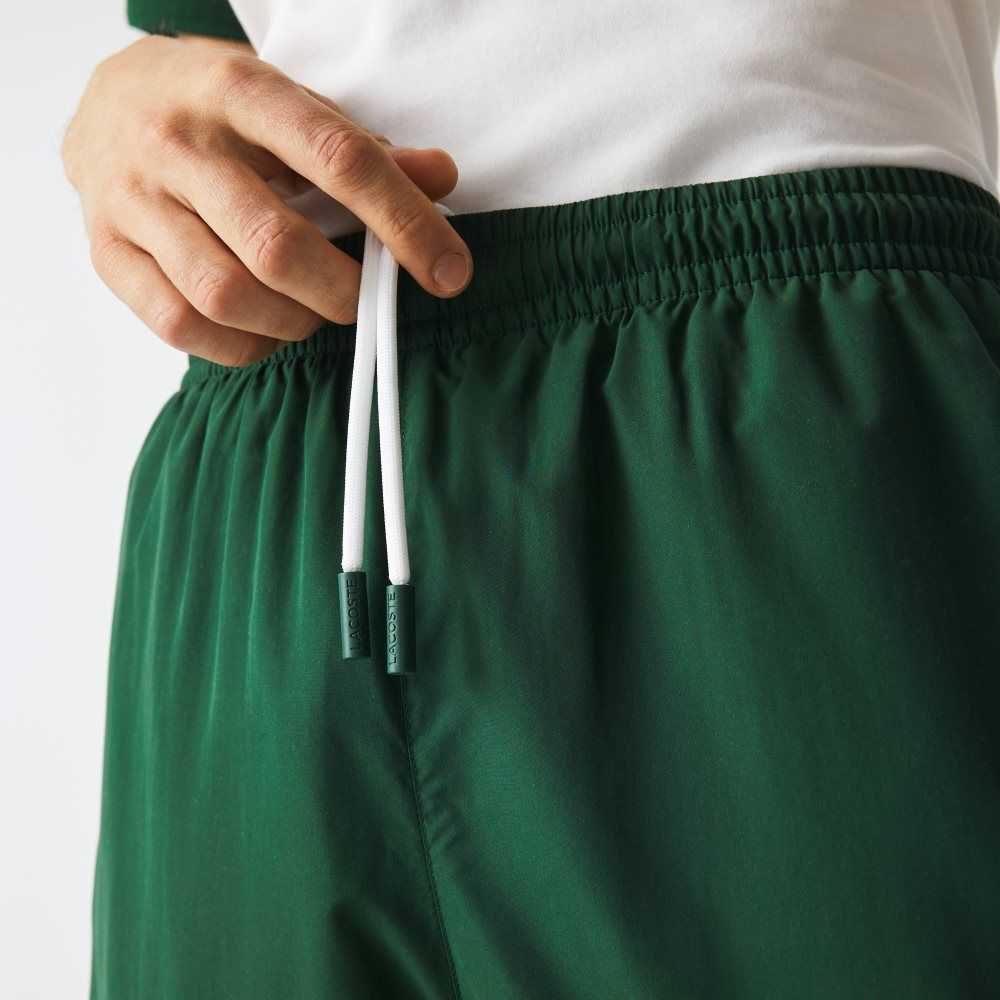 Lacoste Regular Fit Water-Repellent Trackpants Green | IKT-139508