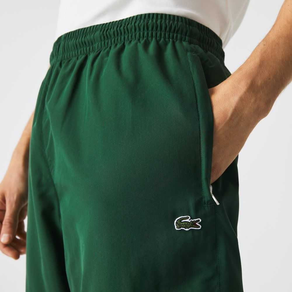 Lacoste Regular Fit Water-Repellent Trackpants Green | IKT-139508