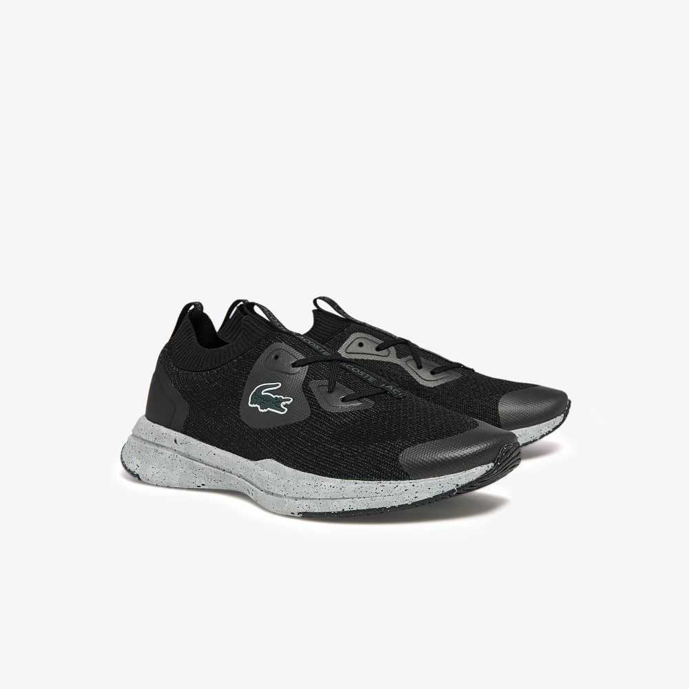 Lacoste Run Spin Eco Sneakers Black/Offwhite | XKB-081634