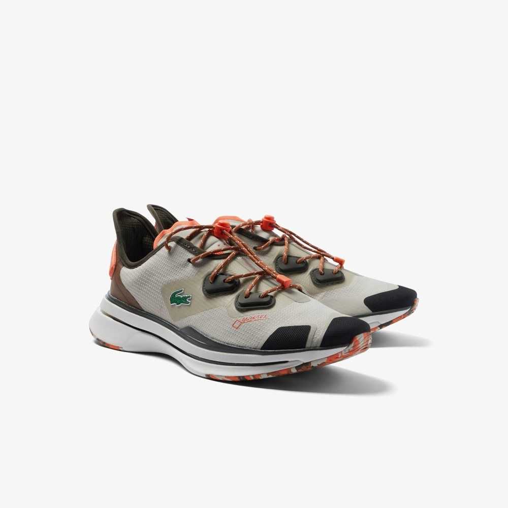 Lacoste Run Spin Ultra GTX Outdoor Shoes Grey/Brown | QJX-374159