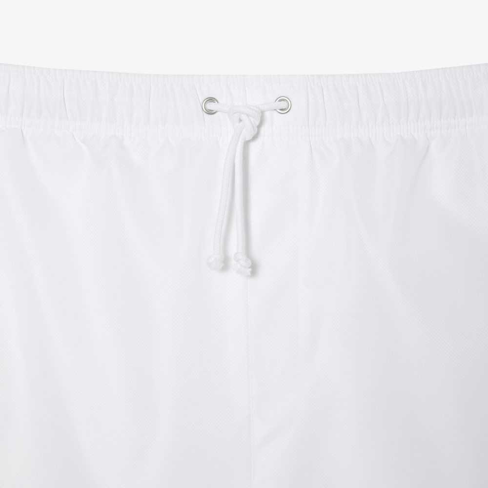 Lacoste SPORT Big Fit Jersey Lined Shorts White | FYE-371809