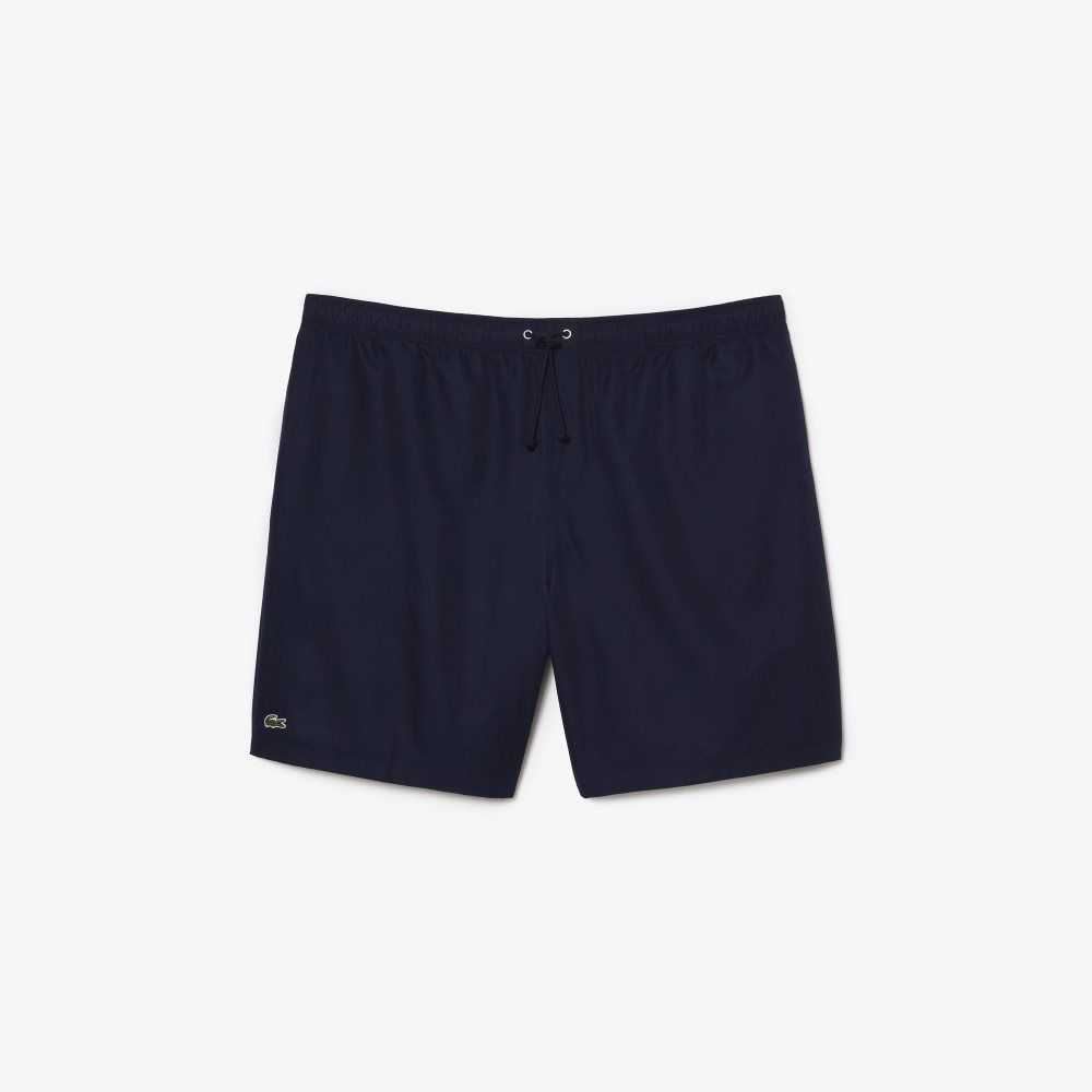 Lacoste SPORT Big Fit Jersey Lined Shorts Navy Blue | VWH-431759