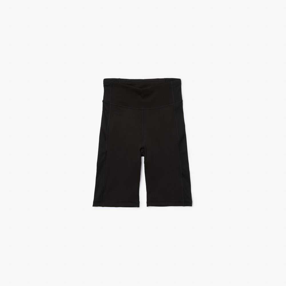 Lacoste SPORT Bike Shorts Black | VKB-904236