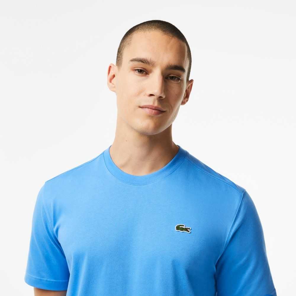 Lacoste SPORT Breathable T-Shirt Blue | EJR-473568