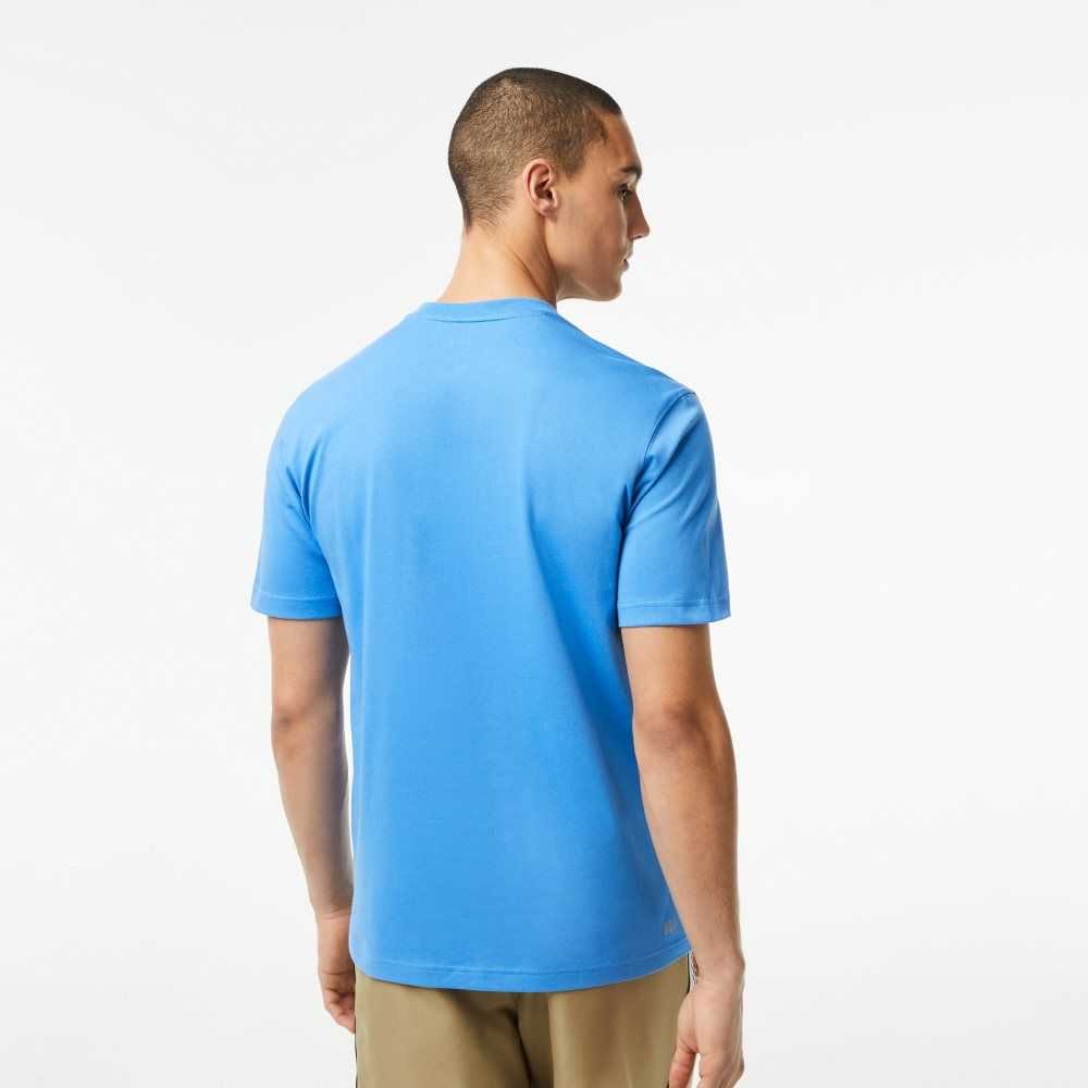 Lacoste SPORT Breathable T-Shirt Blue | EJR-473568