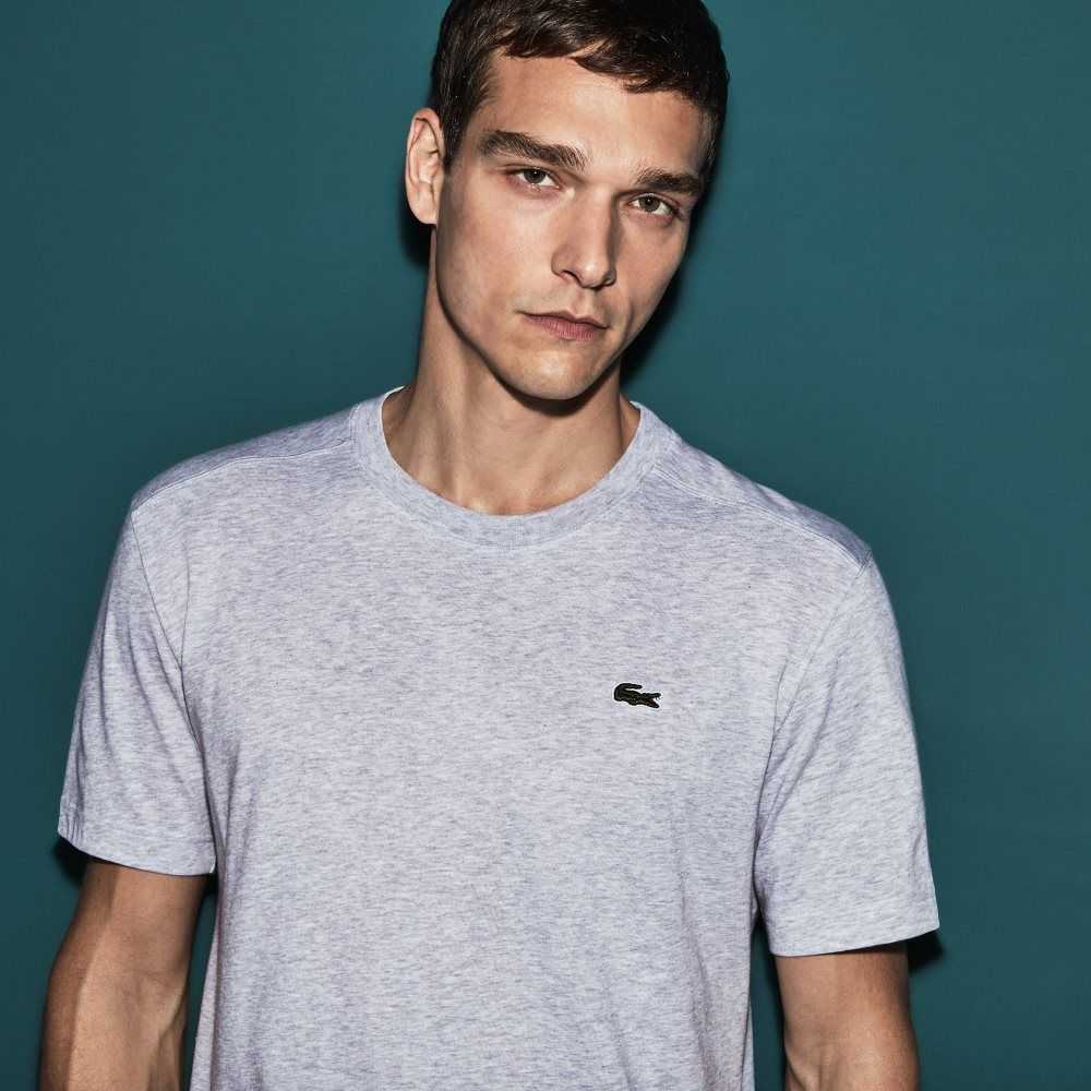 Lacoste SPORT Breathable T-Shirt Grey Chine | XIG-840927