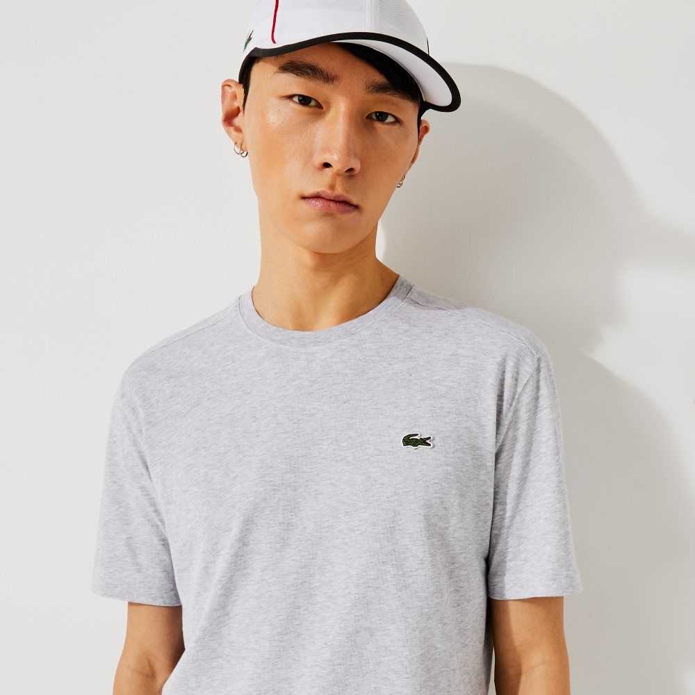 Lacoste SPORT Breathable T-Shirt Grey Chine | XIG-840927