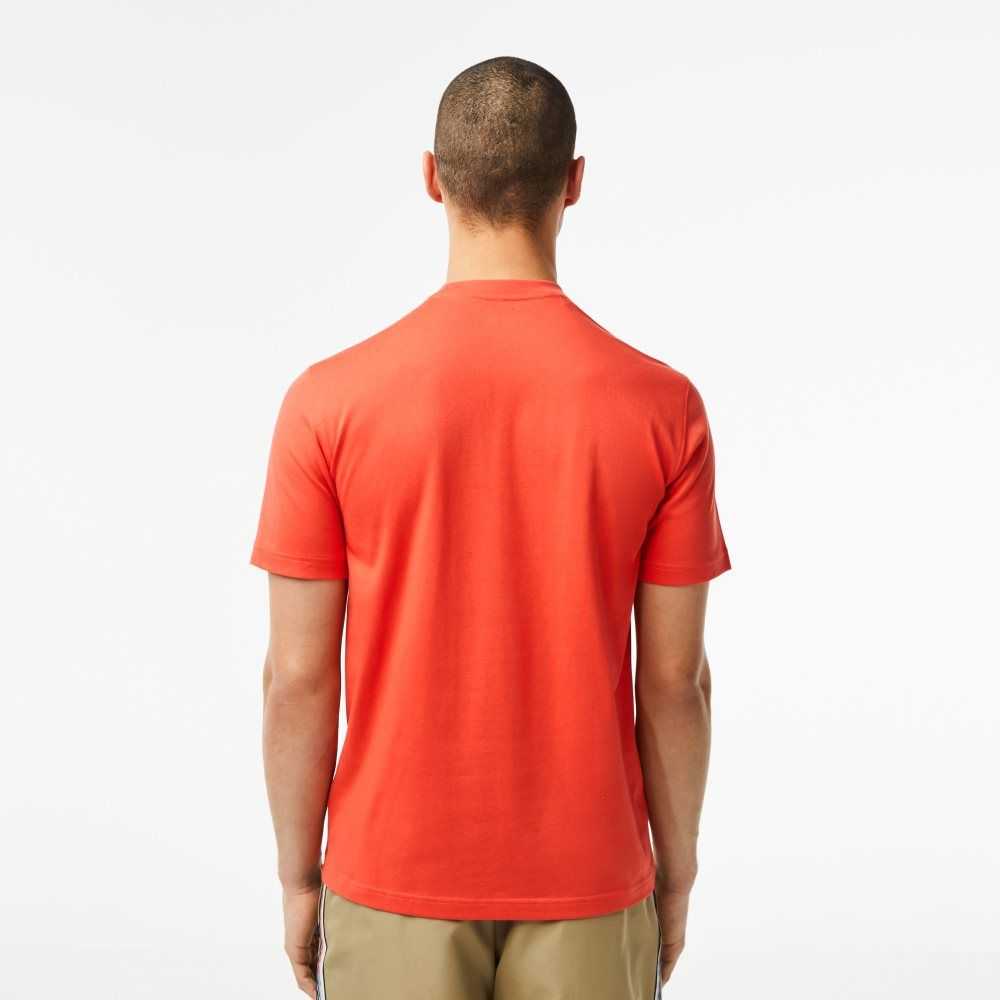 Lacoste SPORT Breathable T-Shirt Orange | VGP-970516