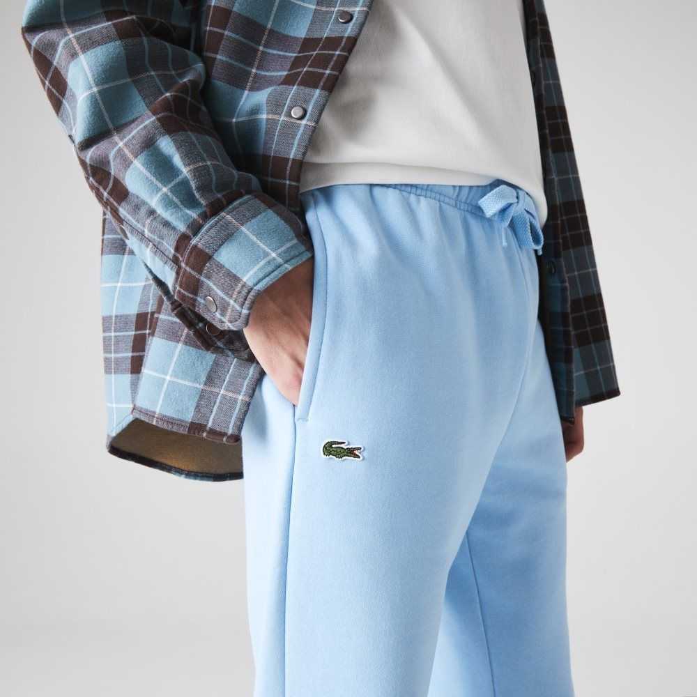 Lacoste SPORT Fleece Tennis Sweatpants Blue | HGE-876219