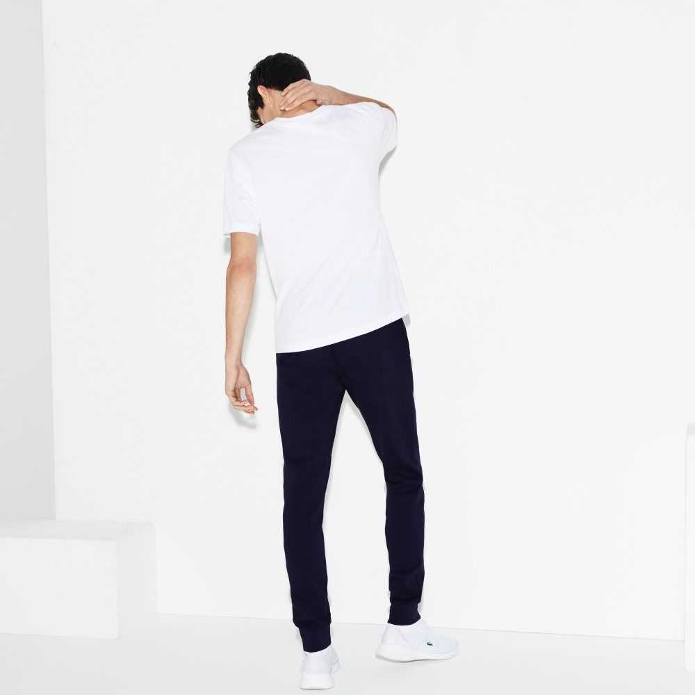 Lacoste SPORT Fleece Tennis Sweatpants Navy Blue | GWS-809431