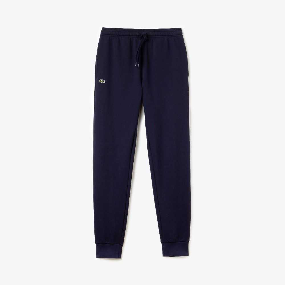 Lacoste SPORT Fleece Tennis Sweatpants Navy Blue | GWS-809431