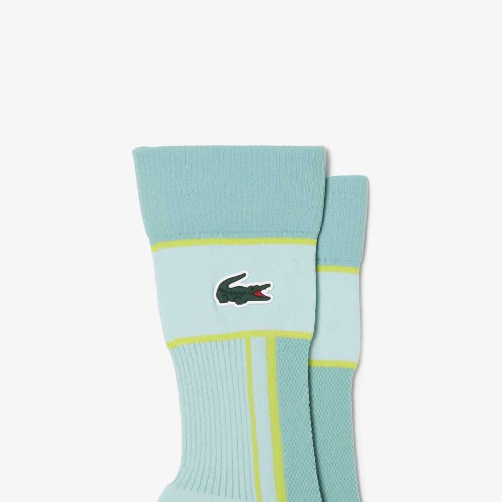 Lacoste SPORT Jersey Socks Mint | MDS-034591