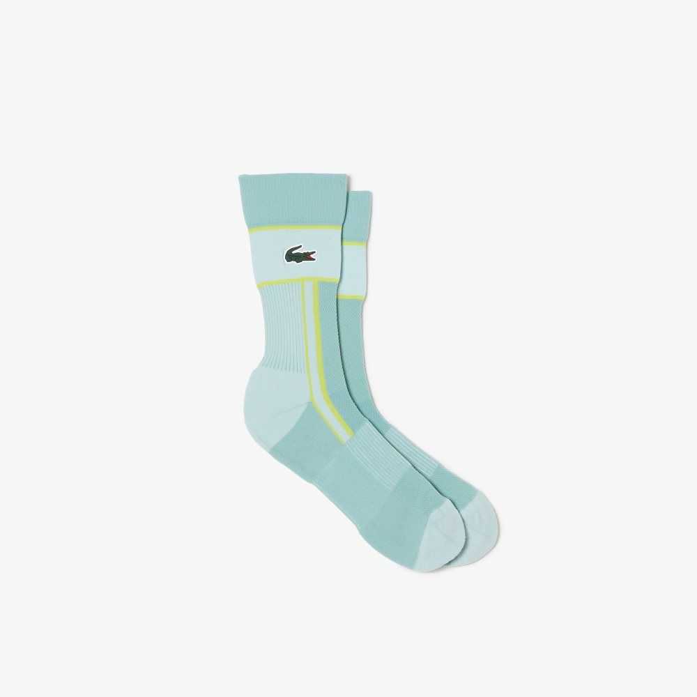 Lacoste SPORT Jersey Socks Mint | ZUP-698234