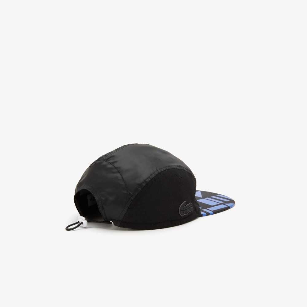 Lacoste SPORT Lightweight Cap Black / Blue | WMY-721340