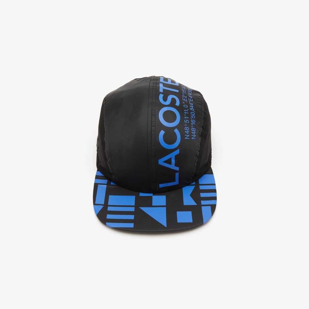 Lacoste SPORT Lightweight Cap Black / Blue | WMY-721340