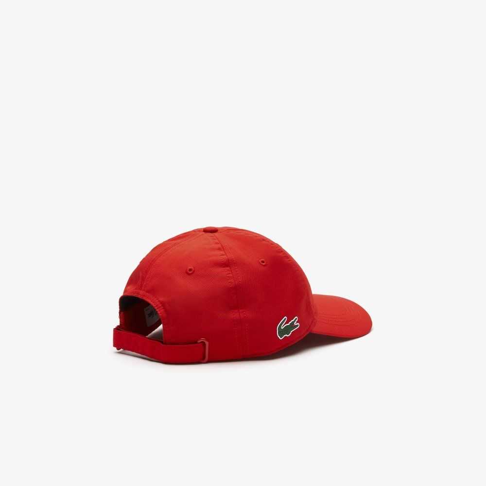 Lacoste SPORT Lightweight Cap Red | UVA-821695