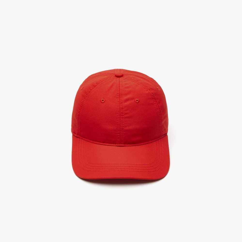 Lacoste SPORT Lightweight Cap Red | UVA-821695