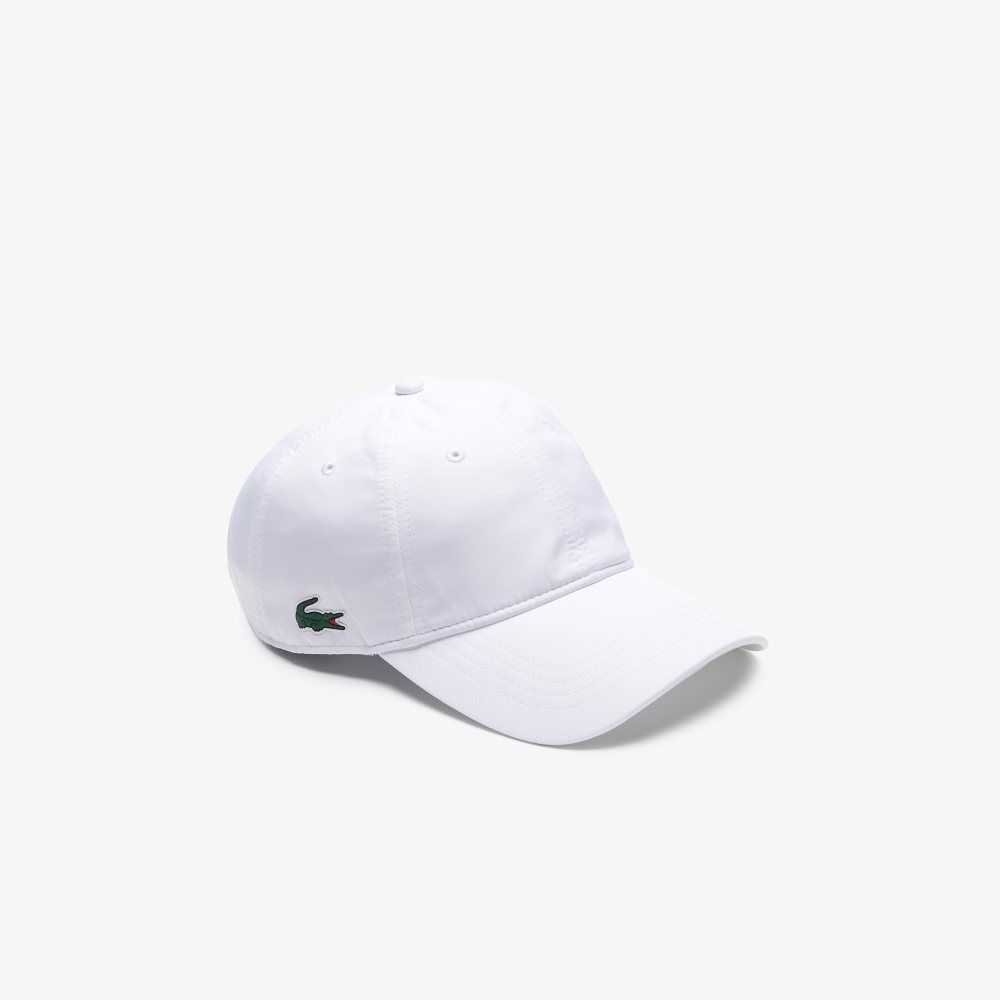 Lacoste SPORT Lightweight Cap White | NKR-821790