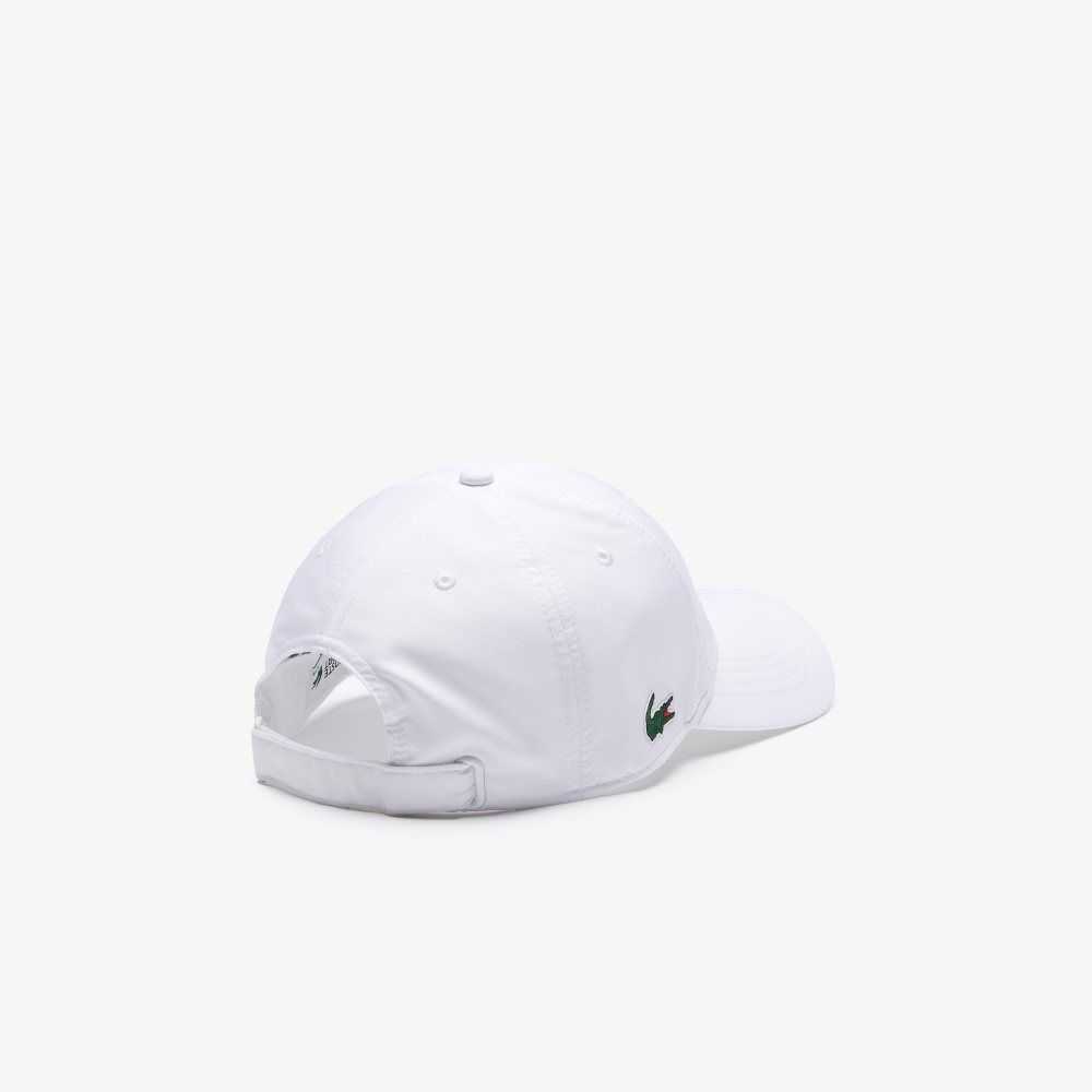 Lacoste SPORT Lightweight Cap White | NKR-821790