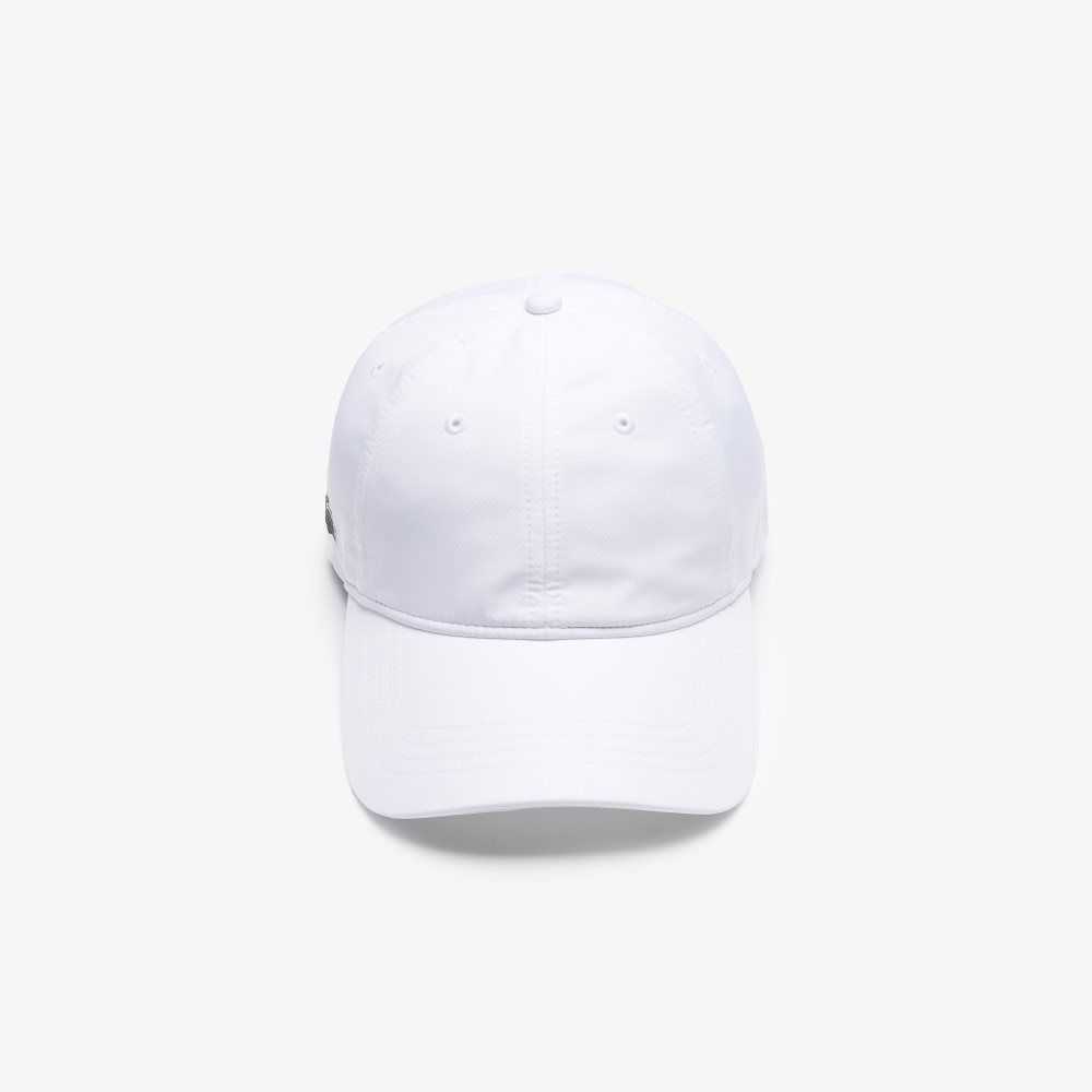 Lacoste SPORT Lightweight Cap White | NKR-821790