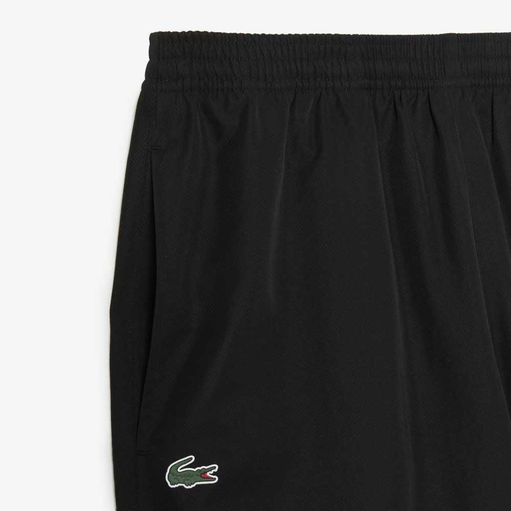 Lacoste SPORT Lightweight Fabric Tracksuit Pants Black | HTI-921364