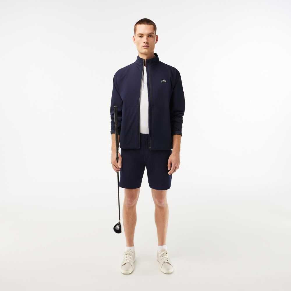 Lacoste SPORT Lightweight Stretch Golf Shorts Navy Blue | IGF-563981