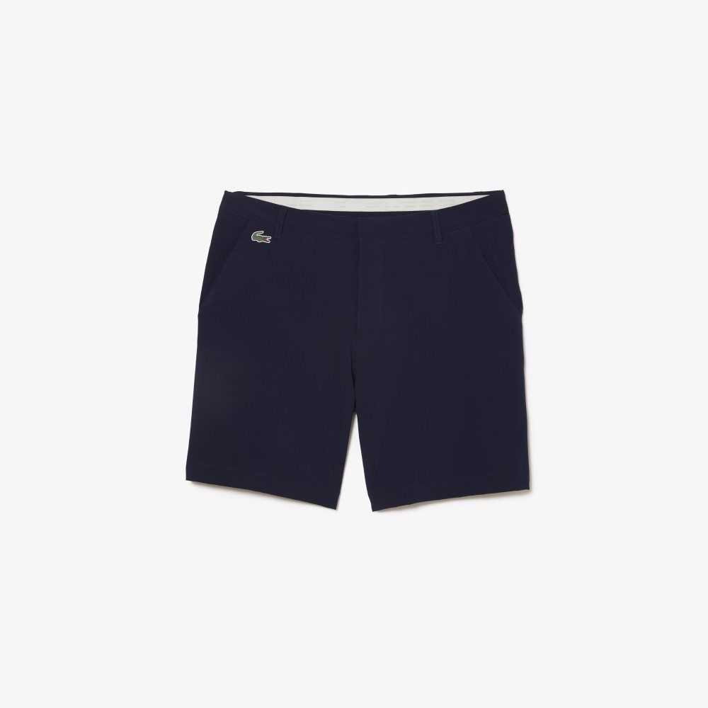 Lacoste SPORT Lightweight Stretch Golf Shorts Navy Blue | IGF-563981