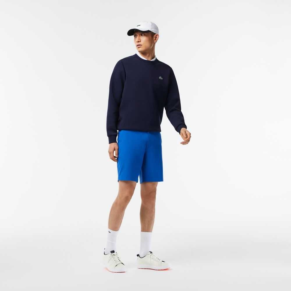 Lacoste SPORT Lightweight Stretch Golf Shorts Blue | PIJ-310452