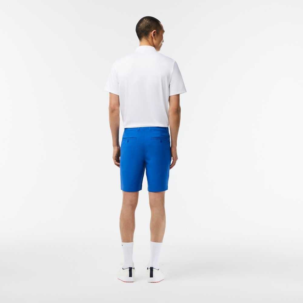 Lacoste SPORT Lightweight Stretch Golf Shorts Blue | PIJ-310452