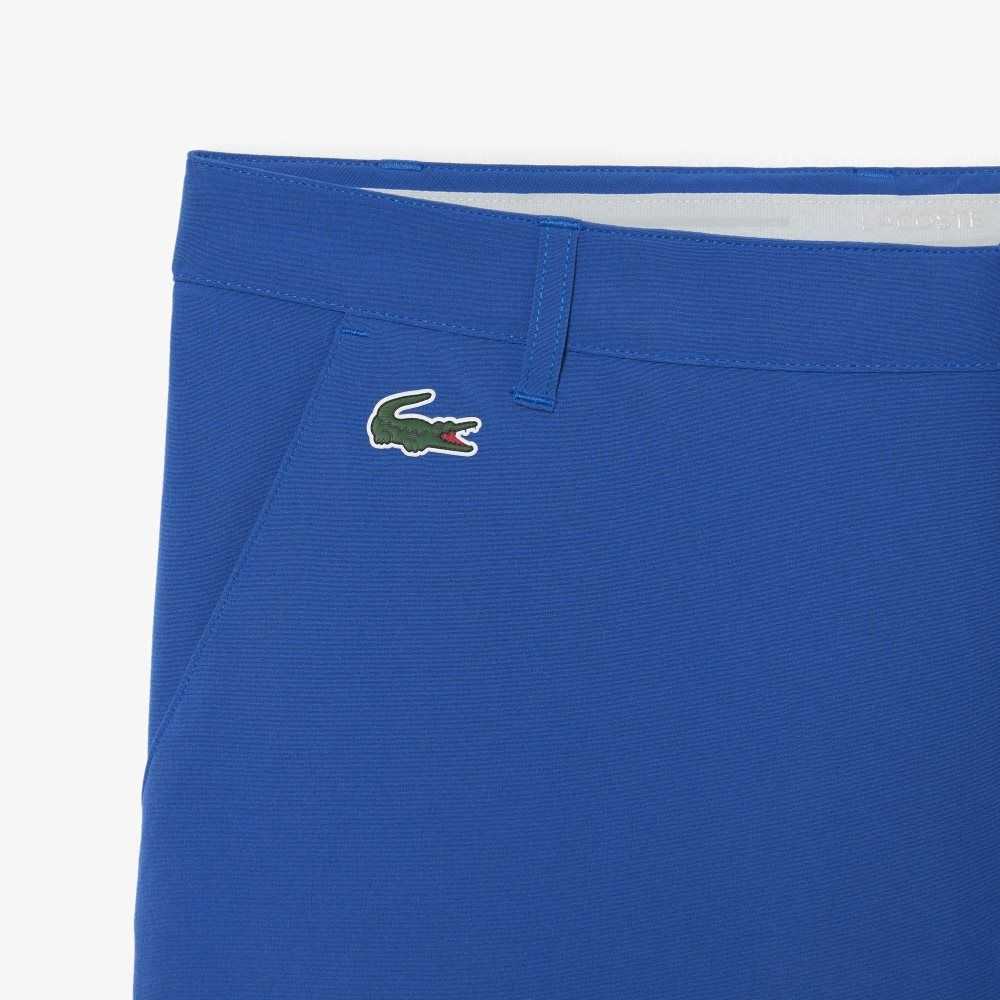 Lacoste SPORT Lightweight Stretch Golf Shorts Blue | PIJ-310452