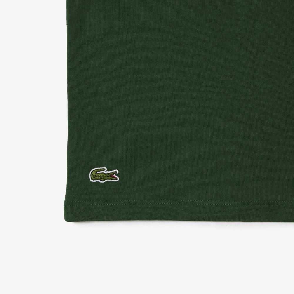 Lacoste SPORT Roland Garros Edition Heavy Jersey T-Shirt Green | EDY-529487